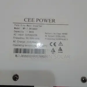 CEE Power Inverter 7.5kva