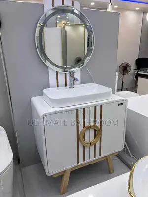 Dining Cabinet With Led Mirror and Design