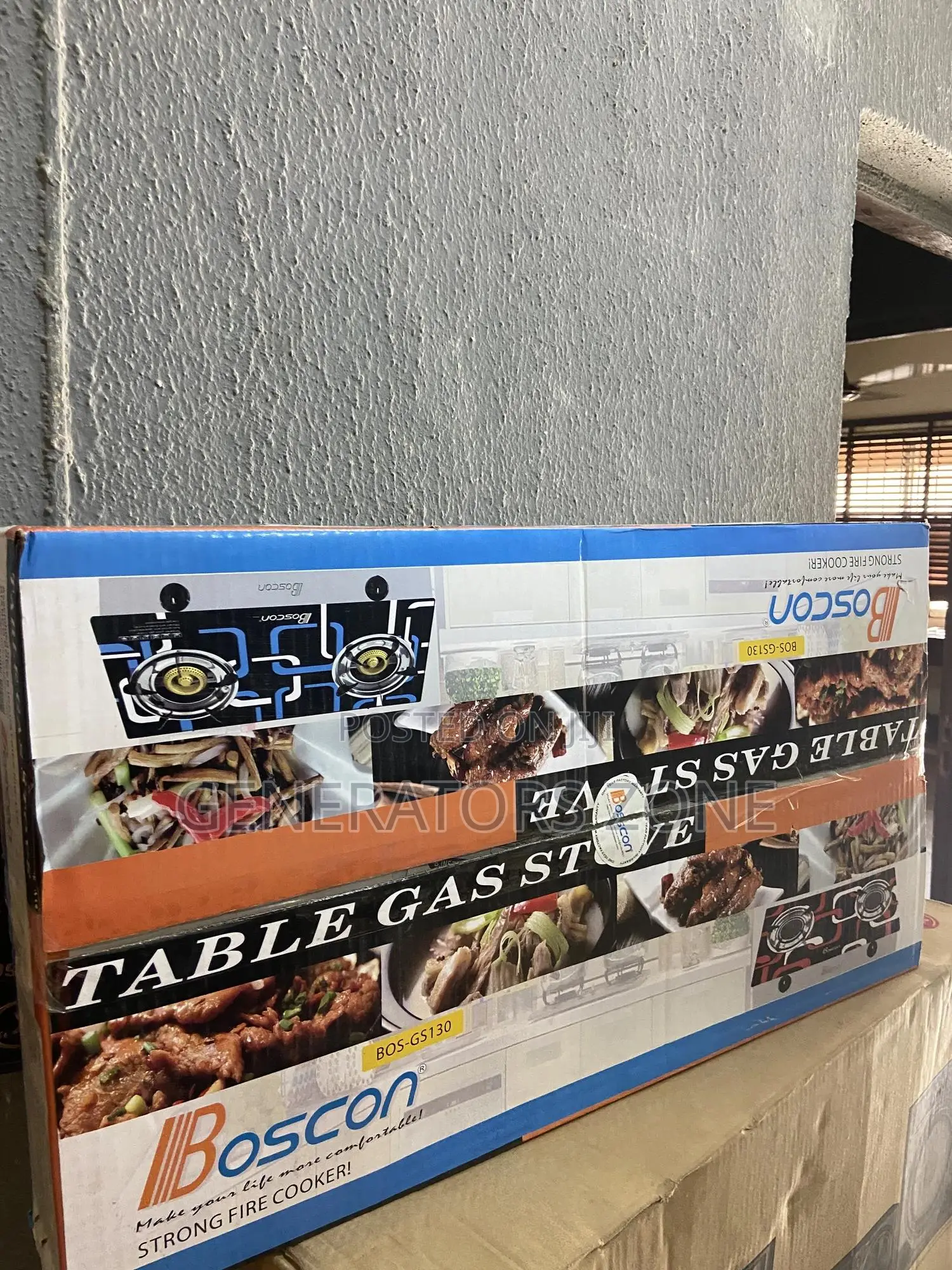 Amazing Boscon Table Gas Cooker