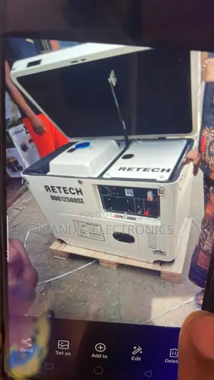 Retech 12kva DIESEL Soundproof Generator