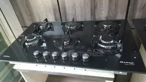 Built-in 6burner Cooker Glass With Auto Ignition