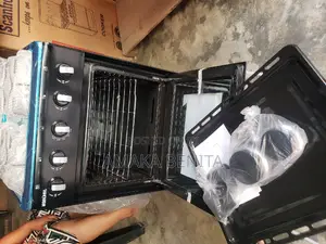 Bruhm Cooking Gas 4 Burners +Oven and Oven Tray