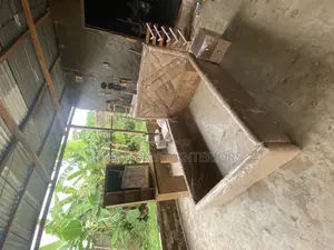 Family Size Bed With Dressing Mirror