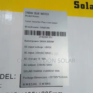 Syndian Inverter 5kva 48v