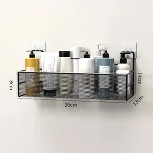Black Bathroom Shower Shelf