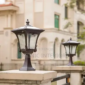 Solar Powered Pillar Outdoor Lights