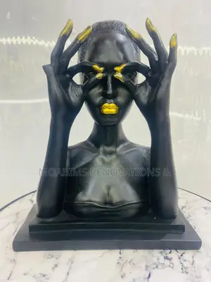 Console Decor - African Woman