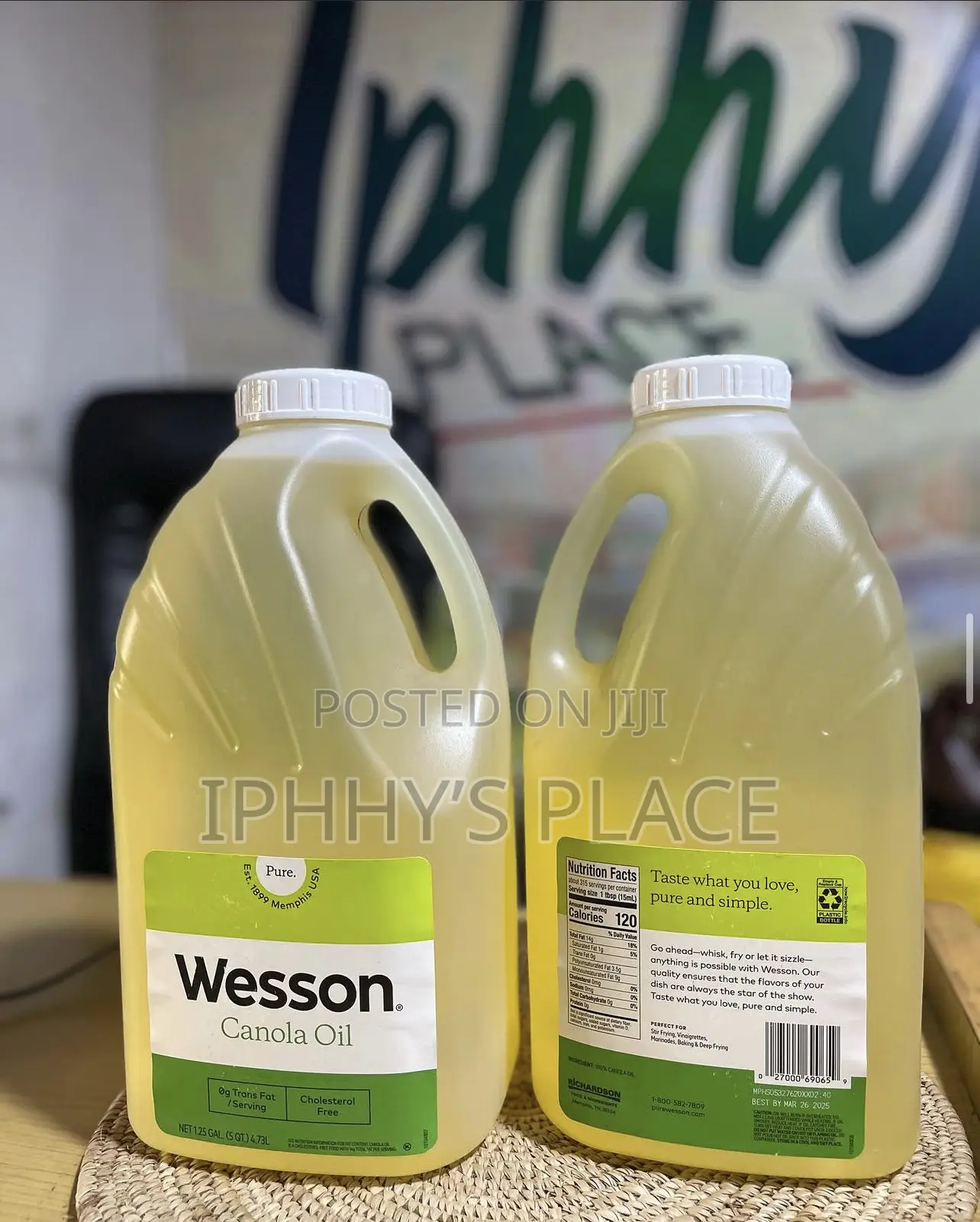 Wesson Canola Oil