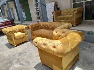 7 Seater Modern Chesterfield Sofa