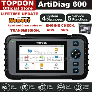 Nationwide Delivery Topdon Artidiag600 Obdii 2 Scanner