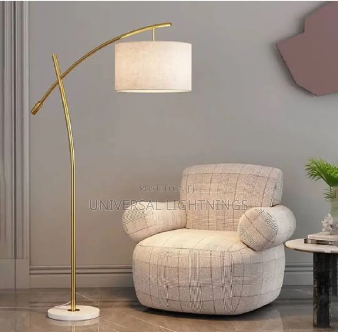 Golden Color Floor Lamp