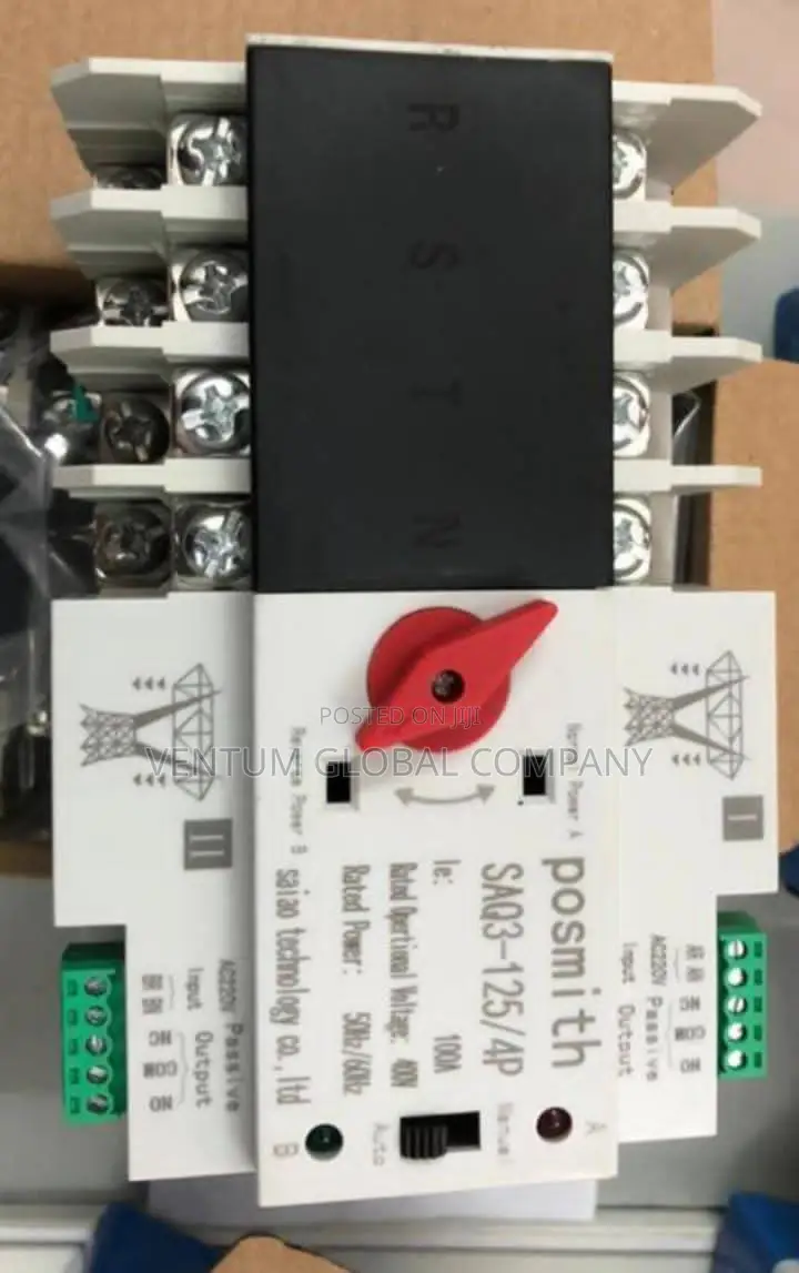 Automatic Changeover Switch Single Phase and 3phase