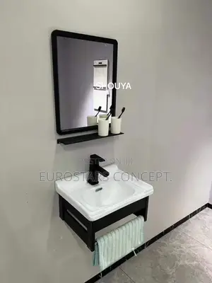 Small Wash Hand Basin With Towel Hanger