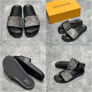 Original LOUIS VUITTON Slides Available in Store