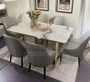 Marble Dinning Table Set
