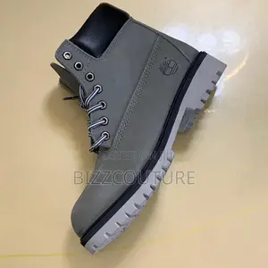 Original Timberland Gray Boots Available in Store