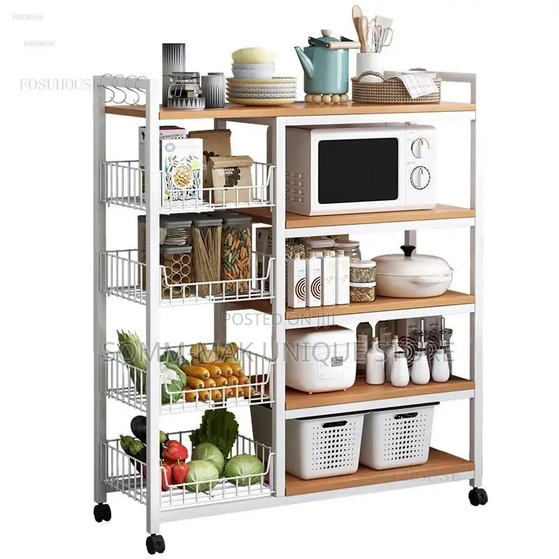 Trolley Kitchen Storage Rack