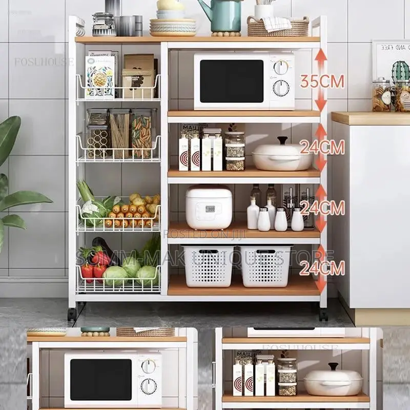 Trolley Kitchen Storage Rack