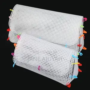 Plastic Mesh Cloth for Bag Making DIY