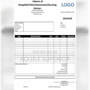 Patient Invoice