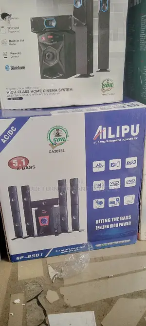 Powerful 5 Speakers Home Theater