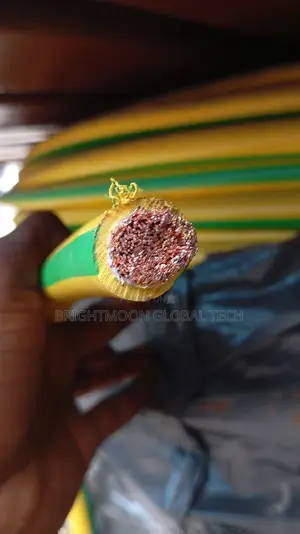 150mm Single Flexible Green and Yellow Earth Wire 