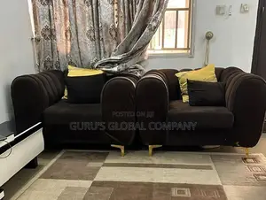 7 Seater Set of Brown Foreign Chairs