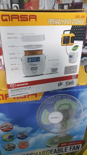 Qasa Portable Rice Cooker QRC-250 (INVERTER FRIENDLY)