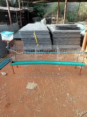 Galvanized Battery Cage