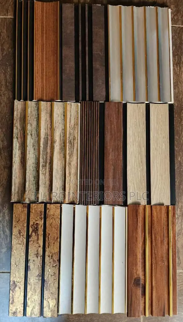 Luxurious PS Fluted Panel