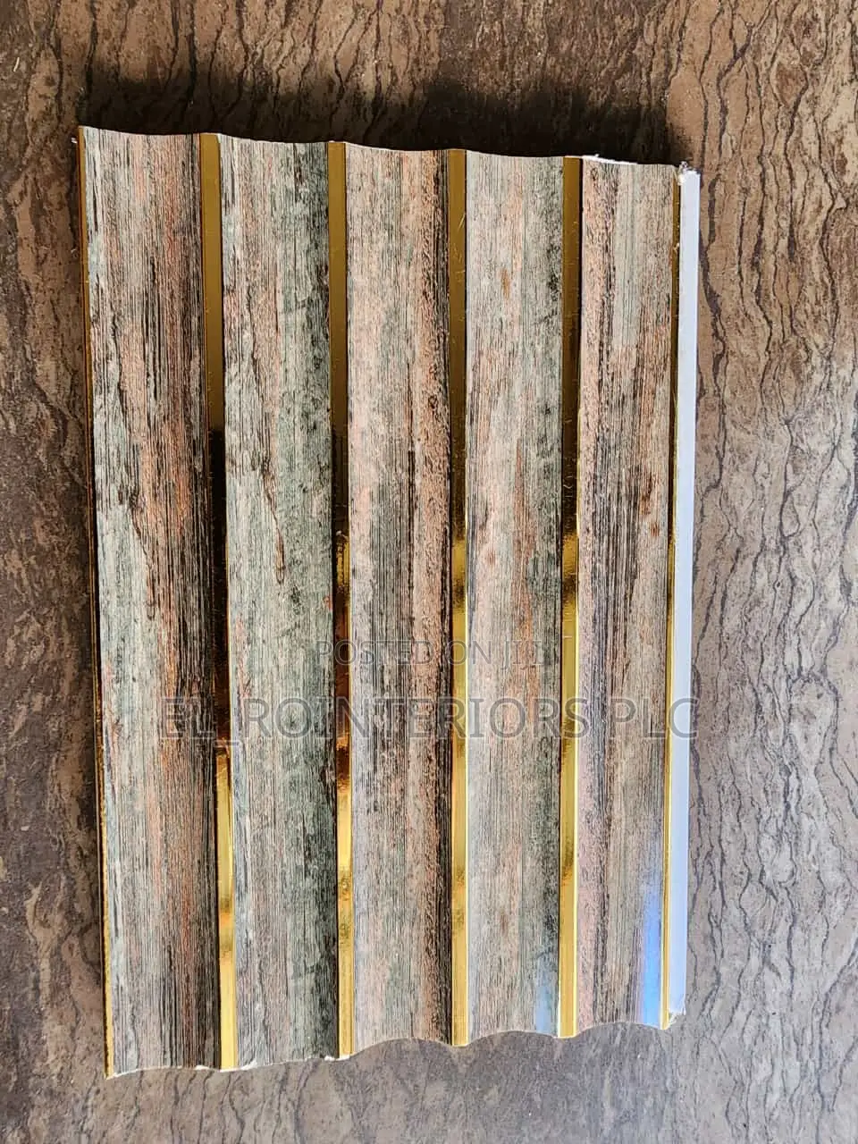 Luxurious PS Fluted Panel