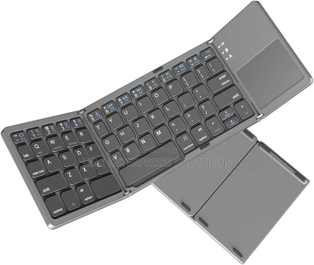 B033 Mini Foldable Bluetooth Wireless Keyboard for Windows,