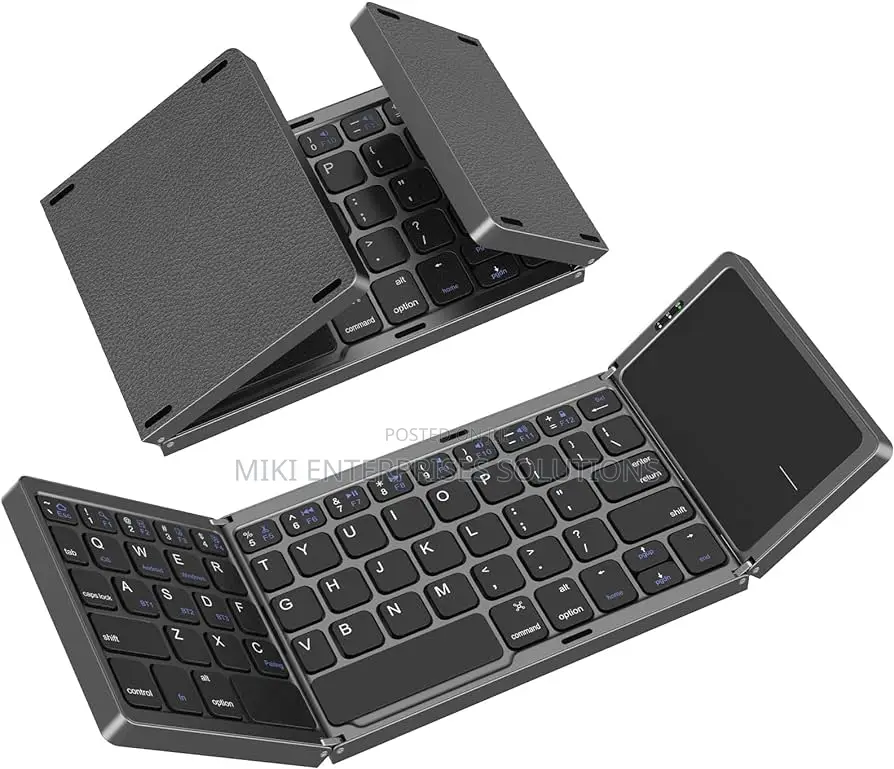 B033 Mini Foldable Bluetooth Wireless Keyboard for Windows,