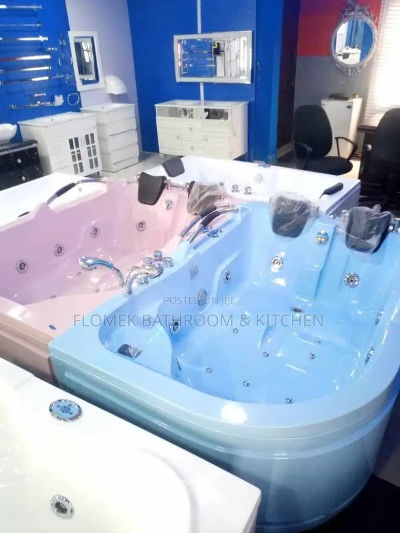 Coloured Double Headrest Jacuzzi