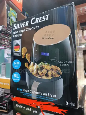 6 Liter Silver Crest Air Fryer