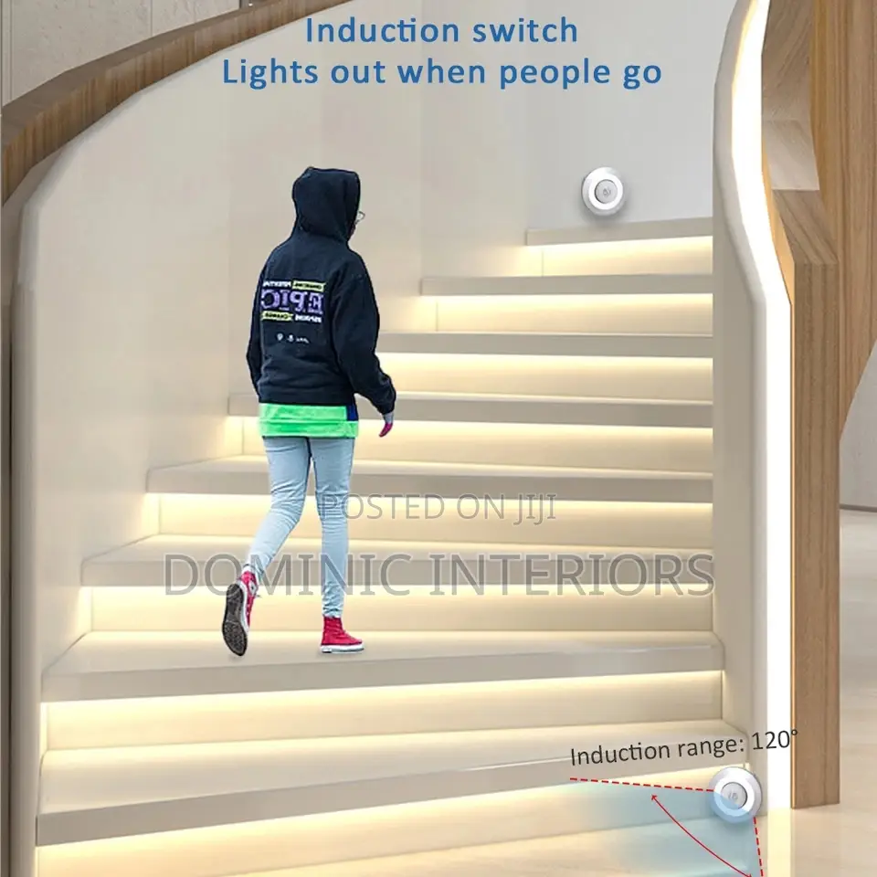 Motion Sensor Channel Step Night Light