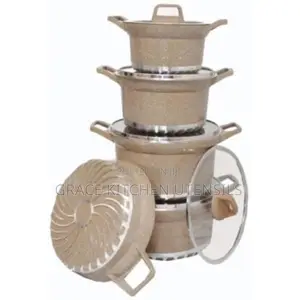 Jio Granite Cookware Set - 10 Piece