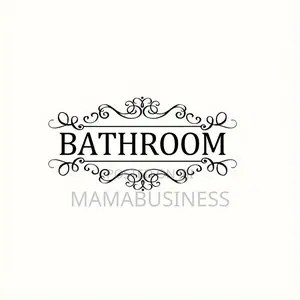 Bathroom Wall Sticker-1pc