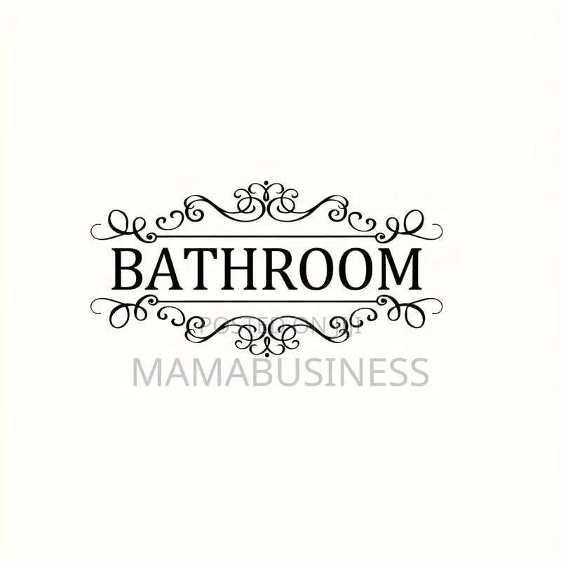 Bathroom Wall Sticker-1pc