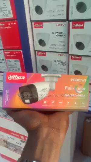 Dahua Indoor and Outdoor Cameras Full Color