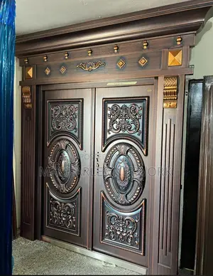 6ft German Copper Cast Security Door CS46