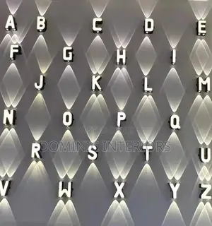 Waterproof Wall Lights English Letters