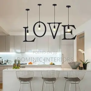 Letters Chandelier Home Creative Lightings