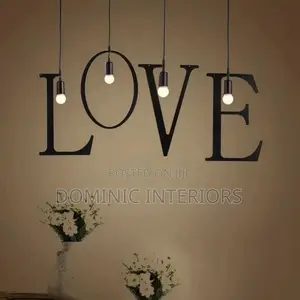 Letters Chandelier Home Creative Lightings