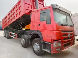 Foreign Used Howo Tipper Dump Truck 2018 Red