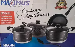 4-set Maximus Non-stick Pot/Cookware With 26cm Fry Pan