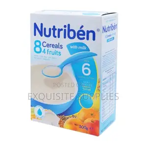 Nutriben 8 Cereal With 4 Fruits.