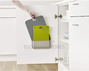 Doorstore 2piece Chopping Board Set With In Cupboard Storage