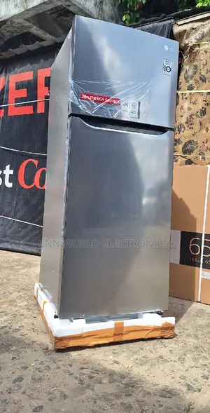 New LG 260L Smart Inverter Double Door Fridge Model C252SLBB