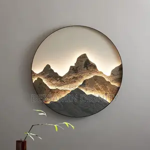 Modern Mural Wall Land Scape Lamp